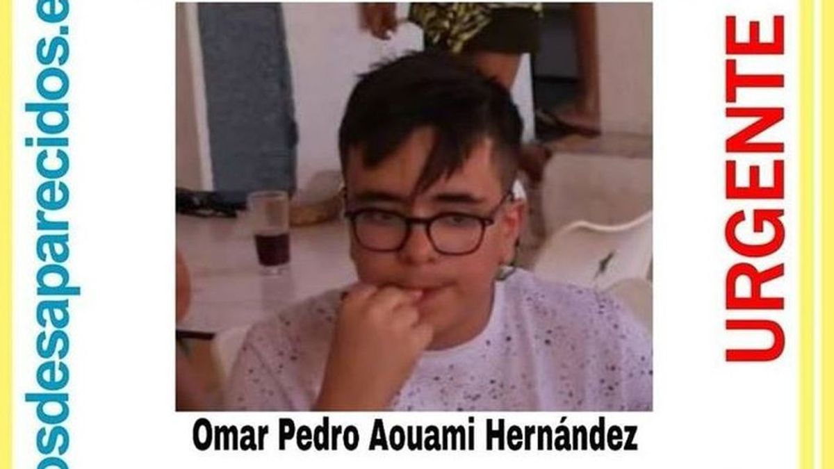 Buscan a Omar Pedro Aouami Hernández de 13 años, desaparecido en Tenerife el 28 de enero