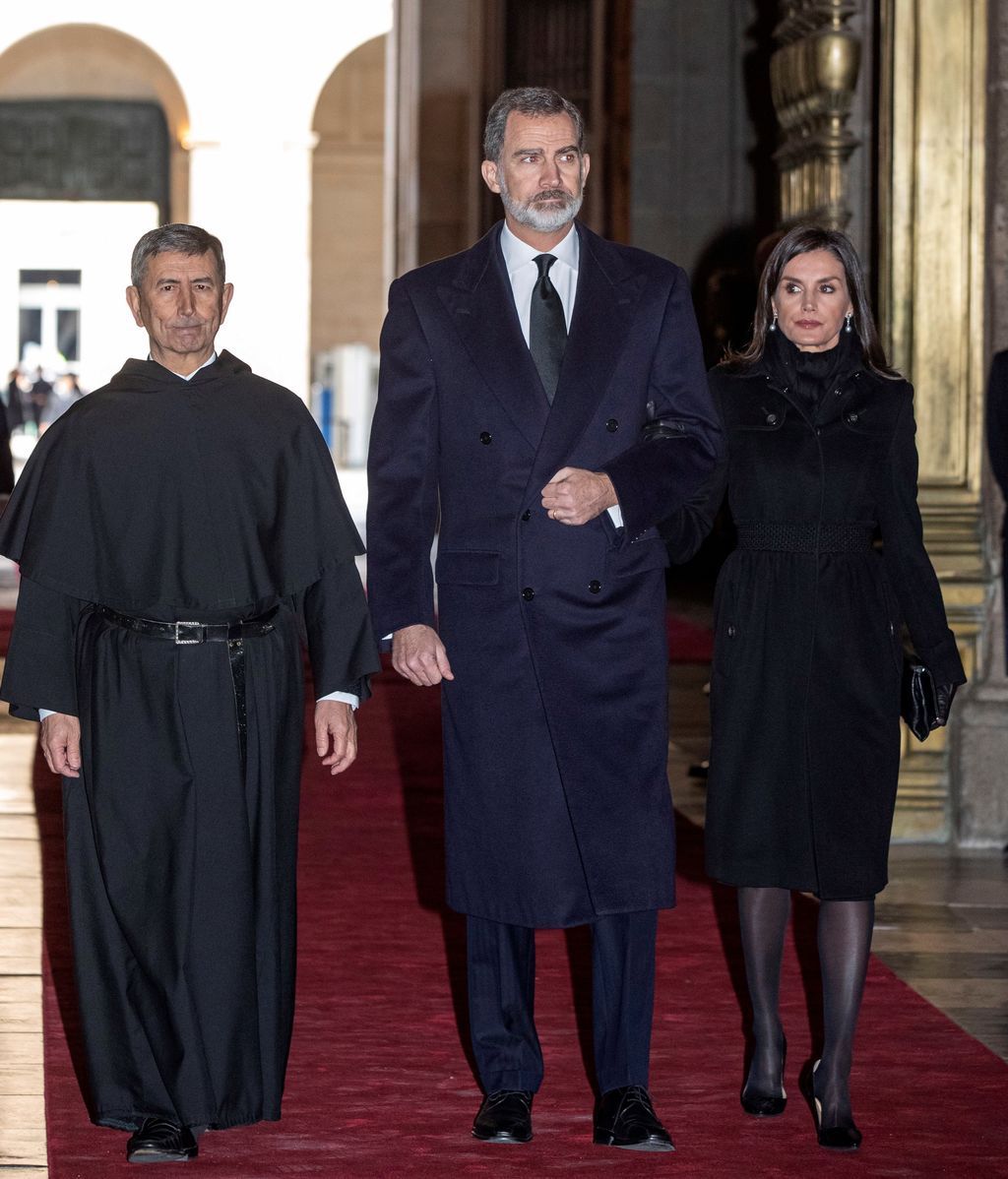 De la infanta Cristina a la baronesa Thyssen: amigos y familia en el funeral de la infanta Pilar de Borbón