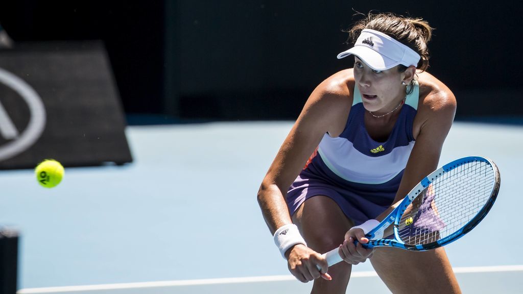 Garbiñe Muguruza gana con autoridad a Simona Halep y se mete en la final de Australia Garbiñe Muguruza gana con autoridad a Simona Halep y se mete en la final de Australia