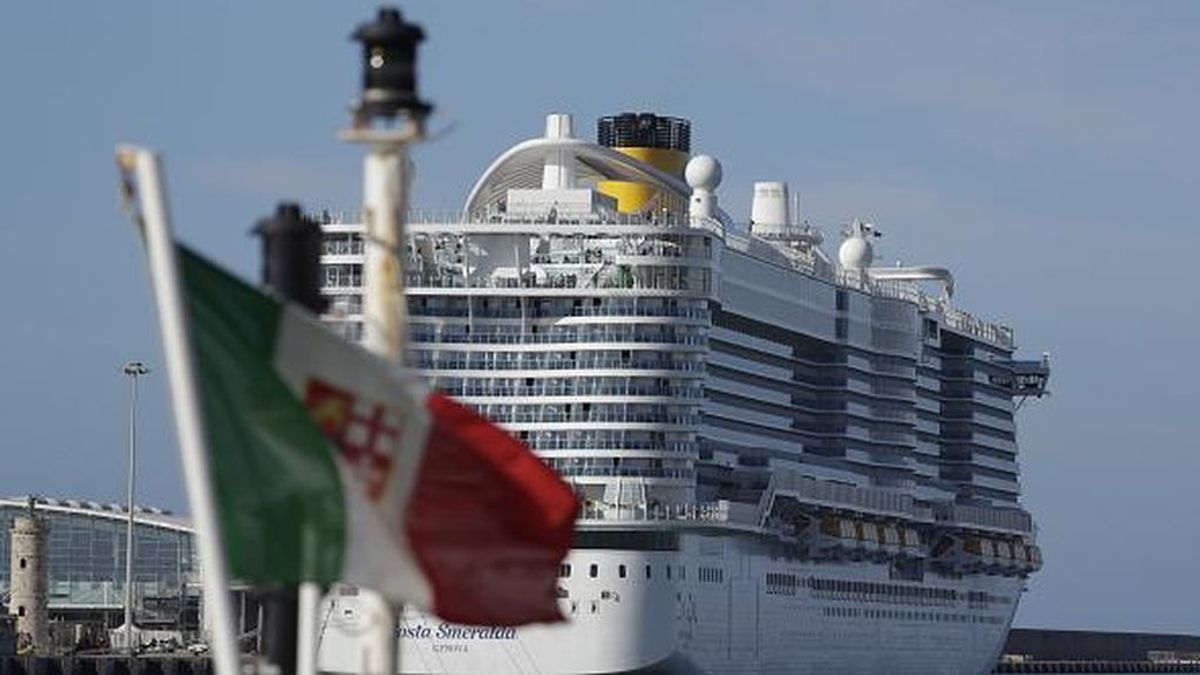 Descartado: la mujer del crucero varado en Civitavecchia no tiene coronavirus