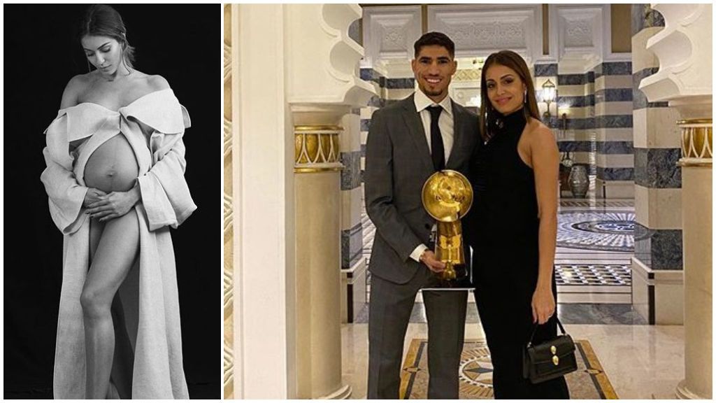 La foto de Hiba Abouk posando en su embarazo que ha sido censurada en dos ocasiones La foto de Hiba Abouk posando en su embarazo que ha sido censurada en dos ocasiones