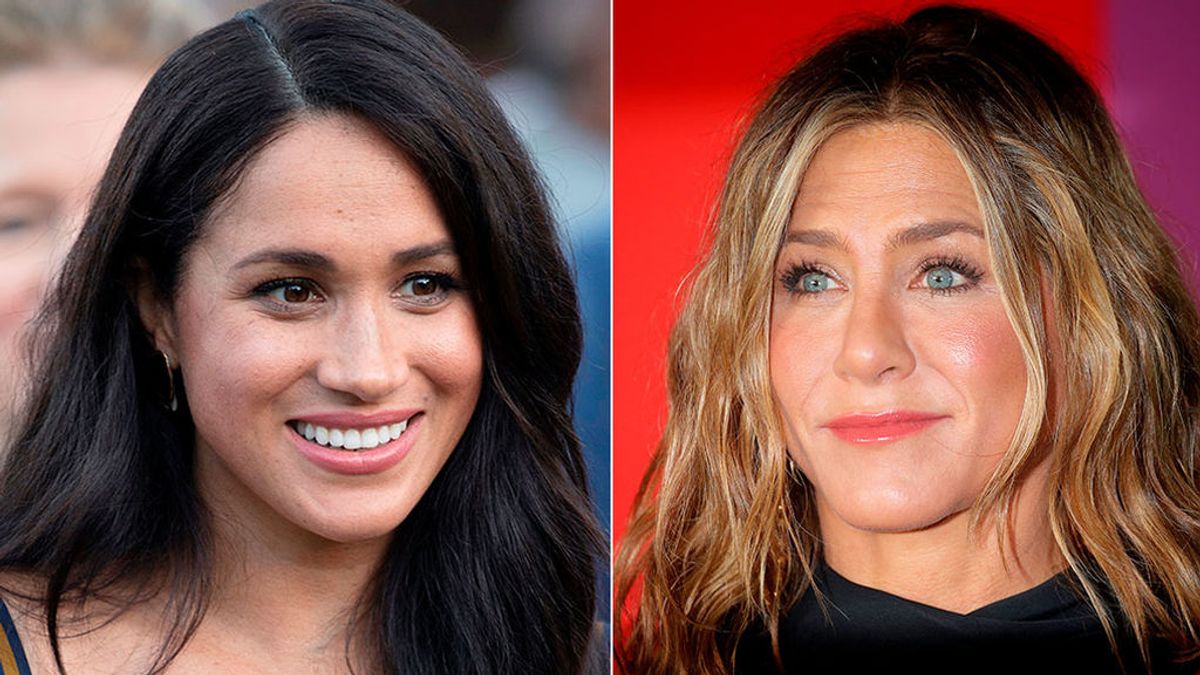 A Meghan Markle le salen varias dobles y una nueva mejor amiga: Jennifer Aniston A Meghan Markle le salen varias dobles y una nueva mejor amiga: Jennifer Aniston