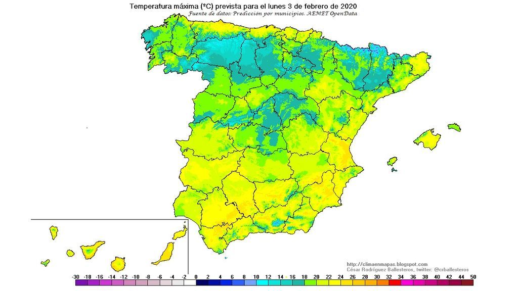 tempera  max lunes