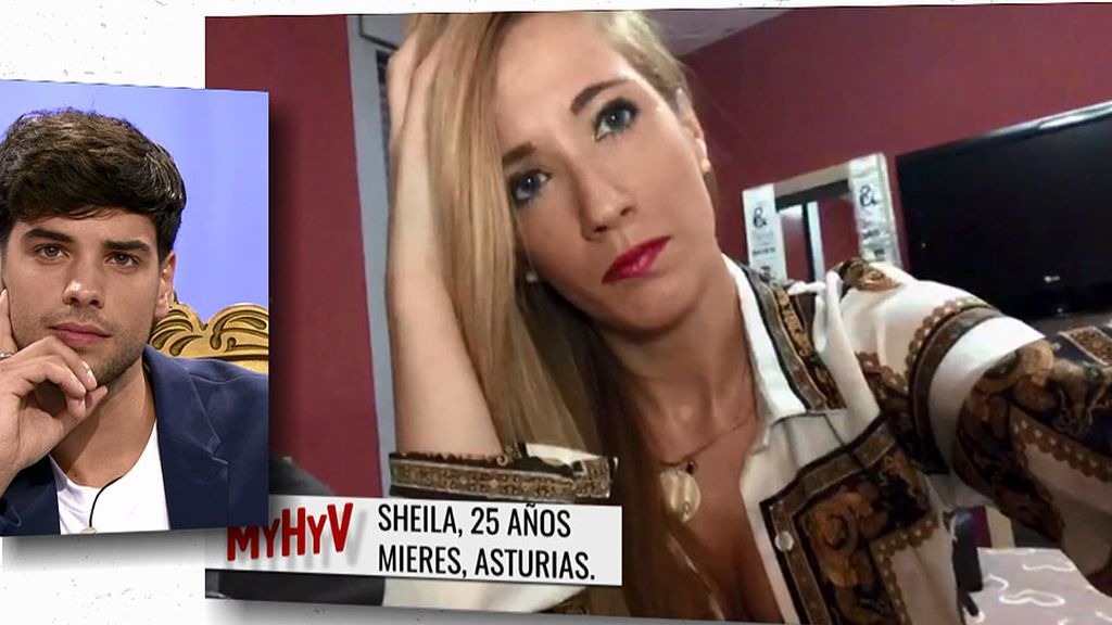 Sheila, una concursante de certámenes de belleza que intentará conquistar a Álvaro