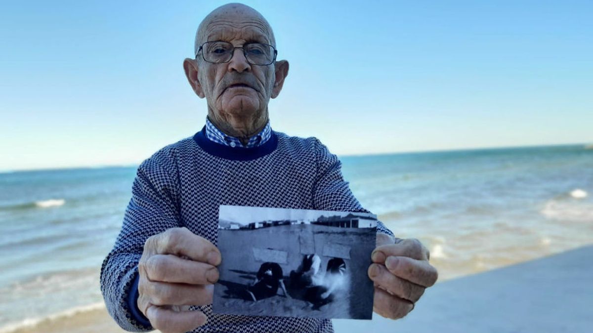 Pepito “el pescador”, vecino de Les Deveses.