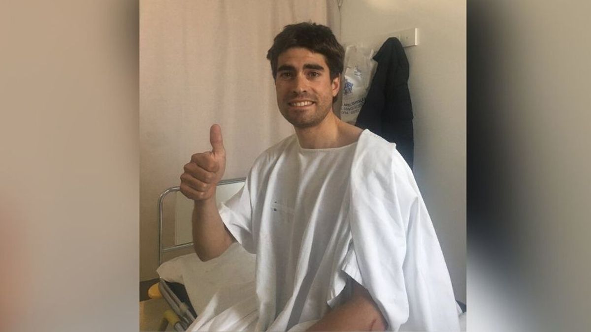 Detenido un conductor por embestir al ciclista Mikel Landa y darse a la fuga Detenido un conductor por embestir al ciclista Mikel Landa y darse a la fuga