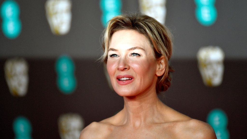 Renee Zellweger en la alfombra roja de los Premios Bafta 2019