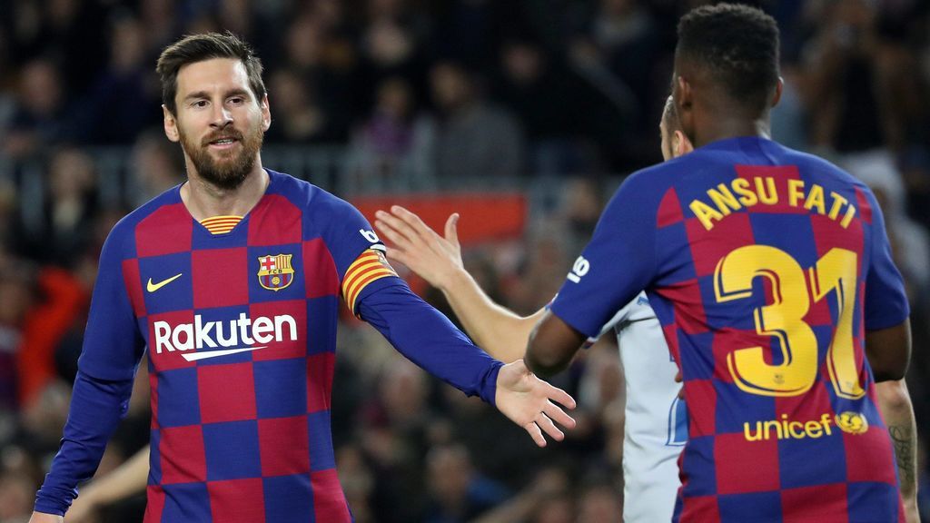 Ansu Fati vuelve a romper otro récord: el doblete más joven de la historia de la liga
