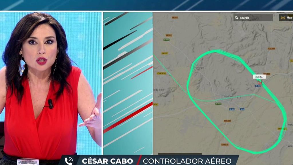 Un controlador aéreo habla sobre el avión averiado