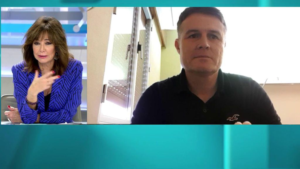 Ana Rosa habla con uno de los españoles aislados por el coronavirus en el hospital Gómez Ulla