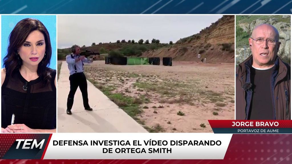 Jorge Bravo, de la AUME, sobre el vídeo de Ortega Smith disparando