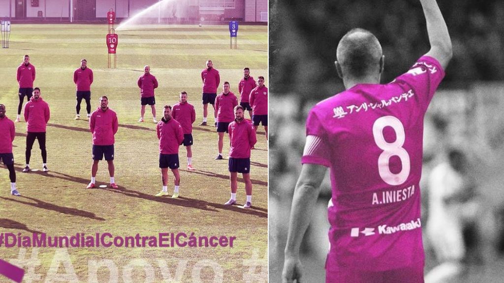 Las primeras muestras de apoyo del mundo del deporte en el Día Mundial contra el Cáncer: "Por los que investigan sin descanso" Las primeras muestras de apoyo del mundo del deporte en el Día Mundial contra el Cáncer: "Por los que investigan sin descanso"