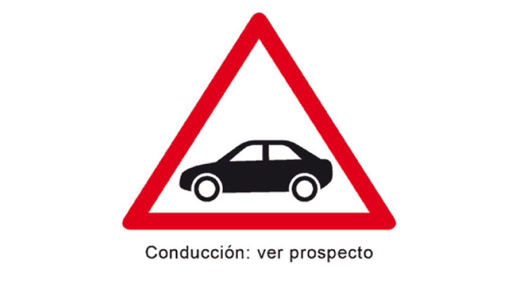 Alerta peligro conducción