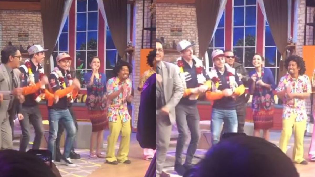 El baile que se marcaron los hermanos Márquez en un programa de televisión de Indonesia: "No teníamos muy claros los pasos"