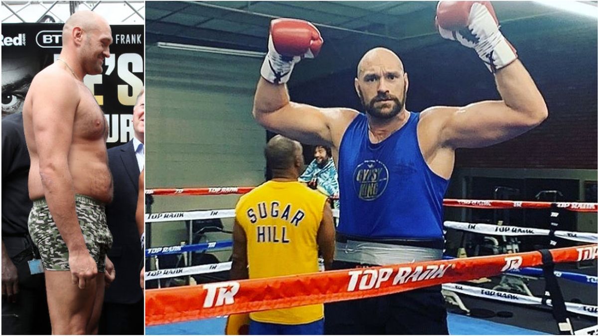 La dieta de Tyson Fury para ganar el título de los pesos pesados: seis comidas para mantenerse en 115 kg