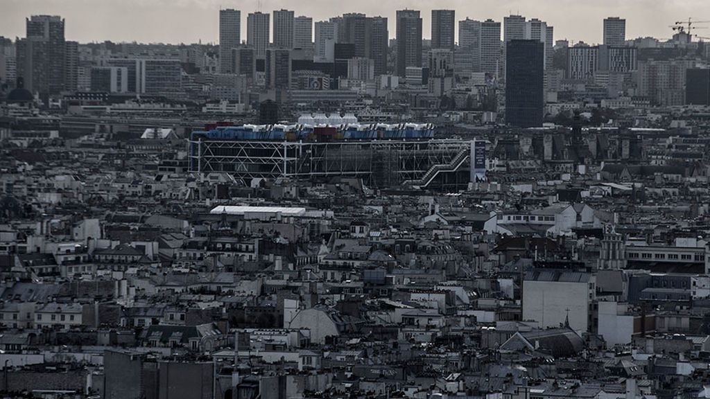 Panorámica de París desde el Sacre Coeur.