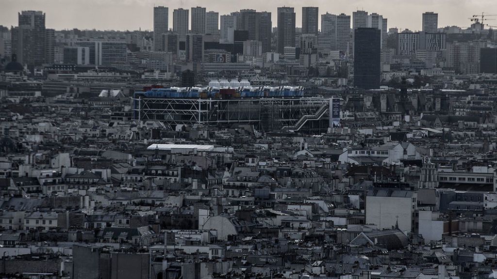 Panorámica de París desde el Sacre Coeur.