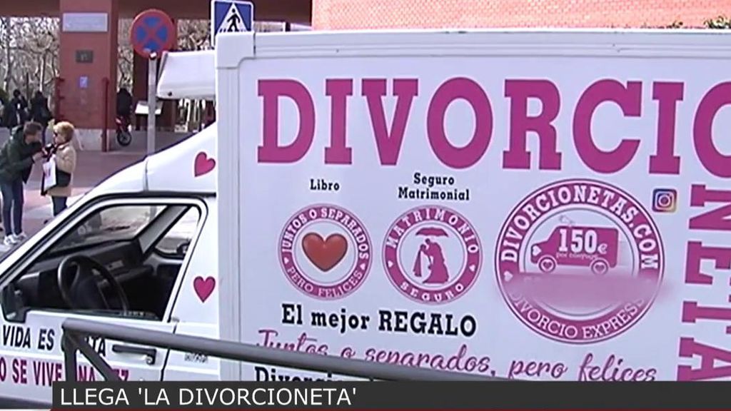 La divorcioneta: la furgoneta que te asegura el divorcio por 150 euros