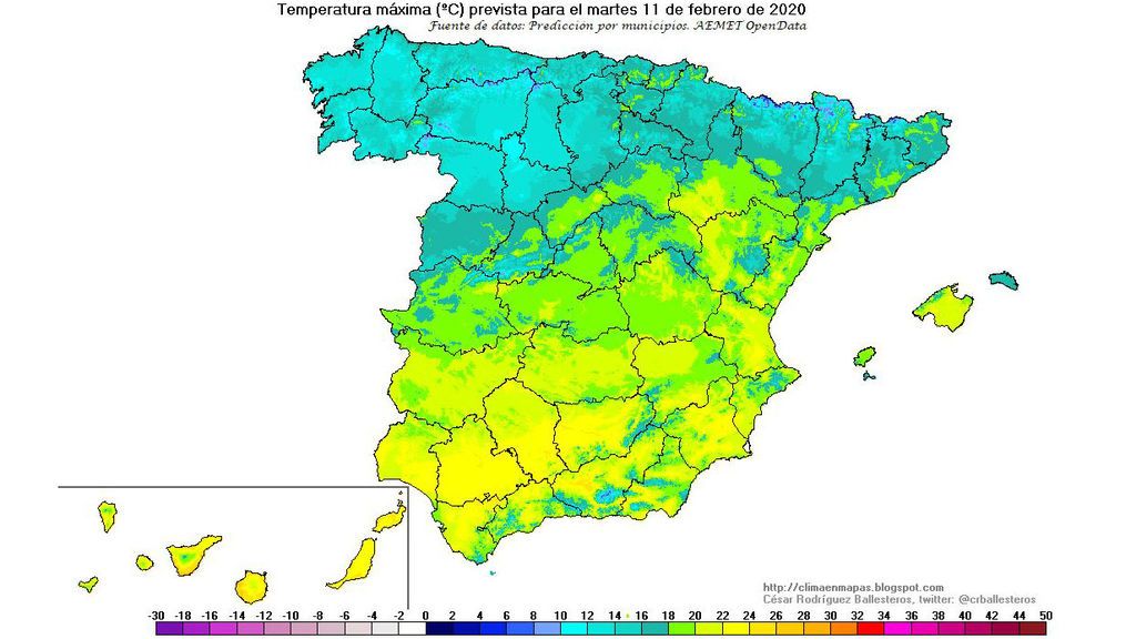 martes maximas