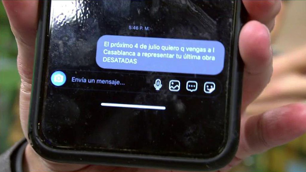 Mensaje ficticio de Donald Trump