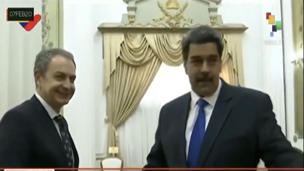 Venezuela, de nuevo en el punto de mira: Rodríguez Zapatero visita por sorpresa a Nicolás Maduro