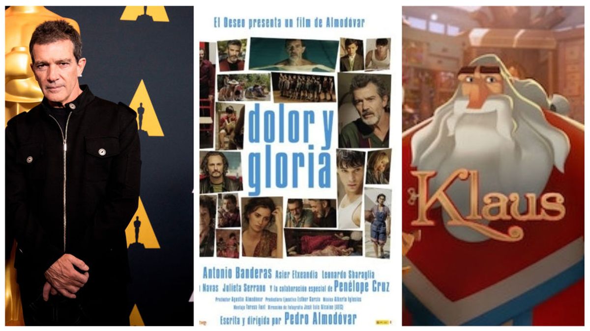 Las representaciones españolas en los Oscar: 'Dolor y gloria' de Almodóvar, Antonio Banderas y 'Klaus'