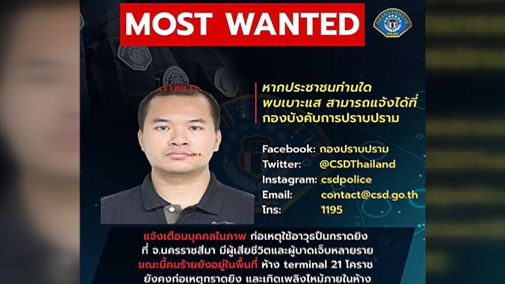 El autor de la masacre de Tailandia: "Tengo el dedo cansado de tanto disparar"