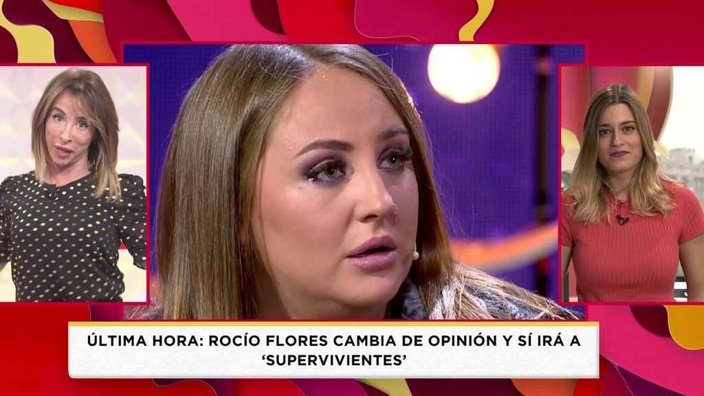 Rocío Flores sí irá a 'Supervivientes'