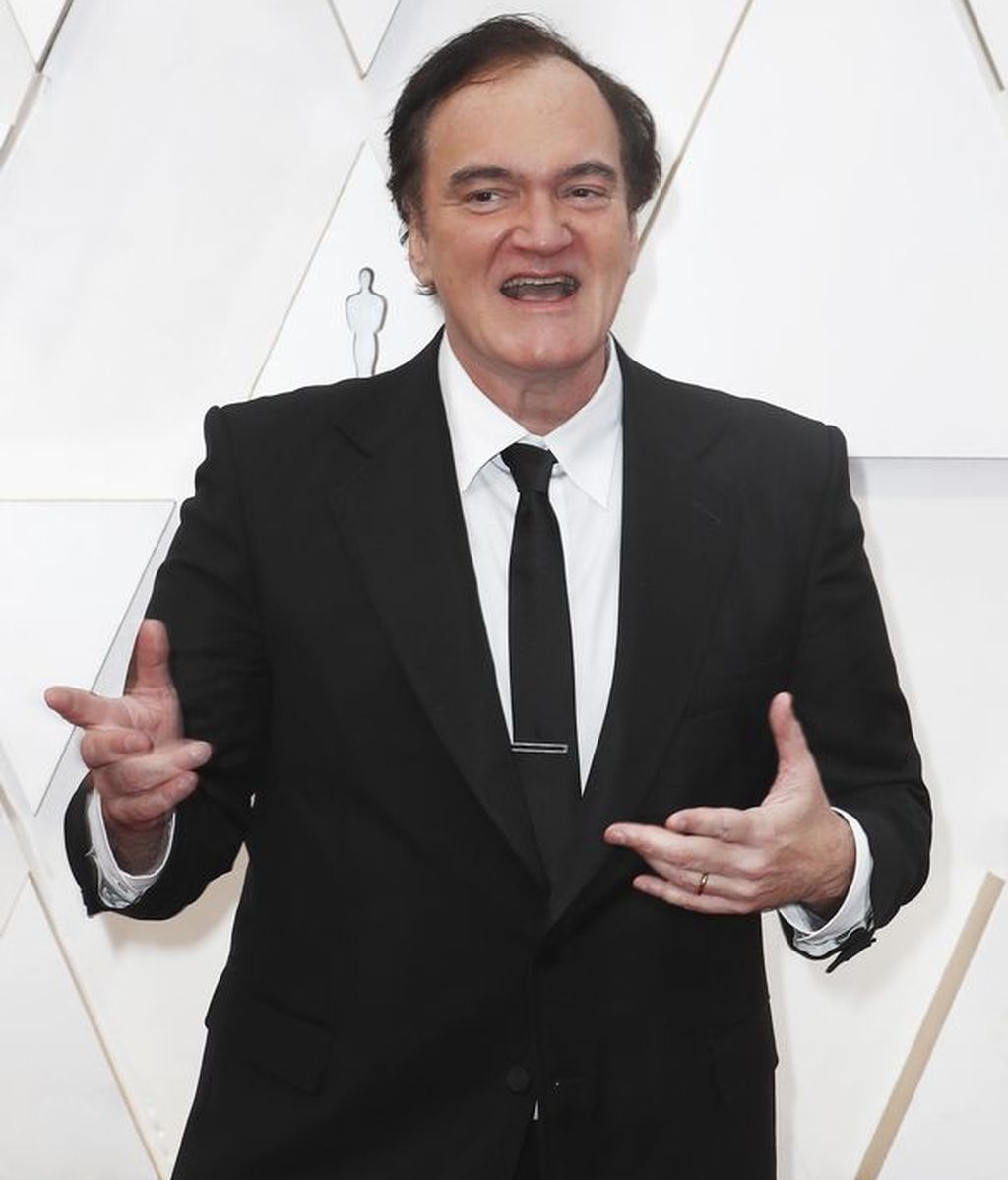 Quentin Tarantino posa en la alfombra roja de los Premios Óscar 2020