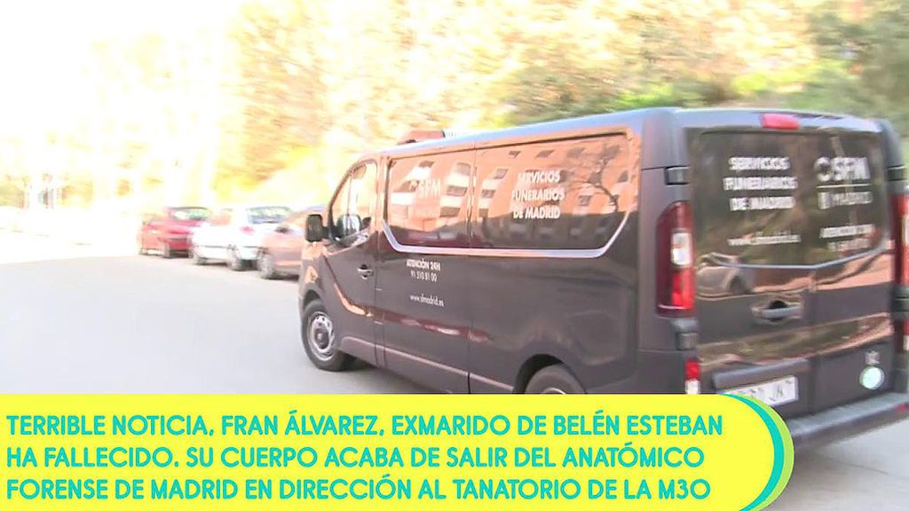 Tras realizarle la autopsia, el cuerpo de Fran Álvarez ha sido trasladado al tanatorio