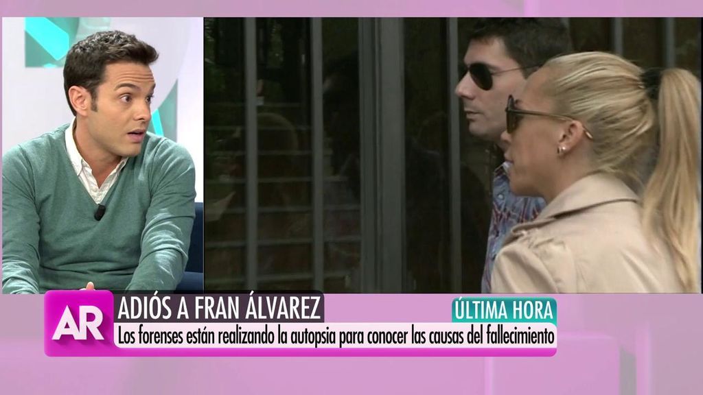 Rossi: "El entorno de Fran Álvarez considera que ha sido una muerte natural"