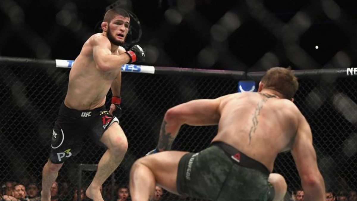 Khabib reta a Conor McGregor a una pelea callejera: "Un verdadero patán"