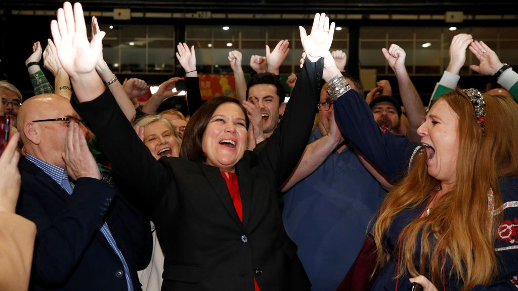 El Sinn Féin gana las elecciones en Irlanda, según los primeros resultados oficiales El Sinn Féin gana las elecciones en Irlanda, según los primeros resultados oficiales