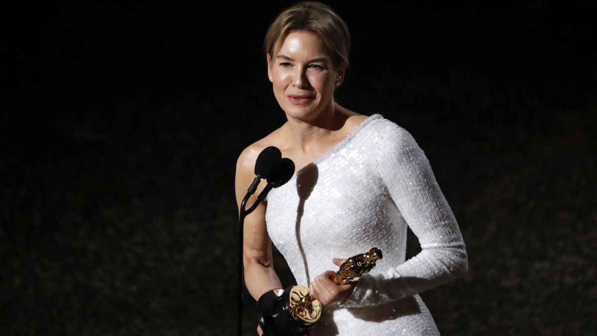 Rénee Zellweger logra el Óscar a Mejor Actriz por 'Judy'