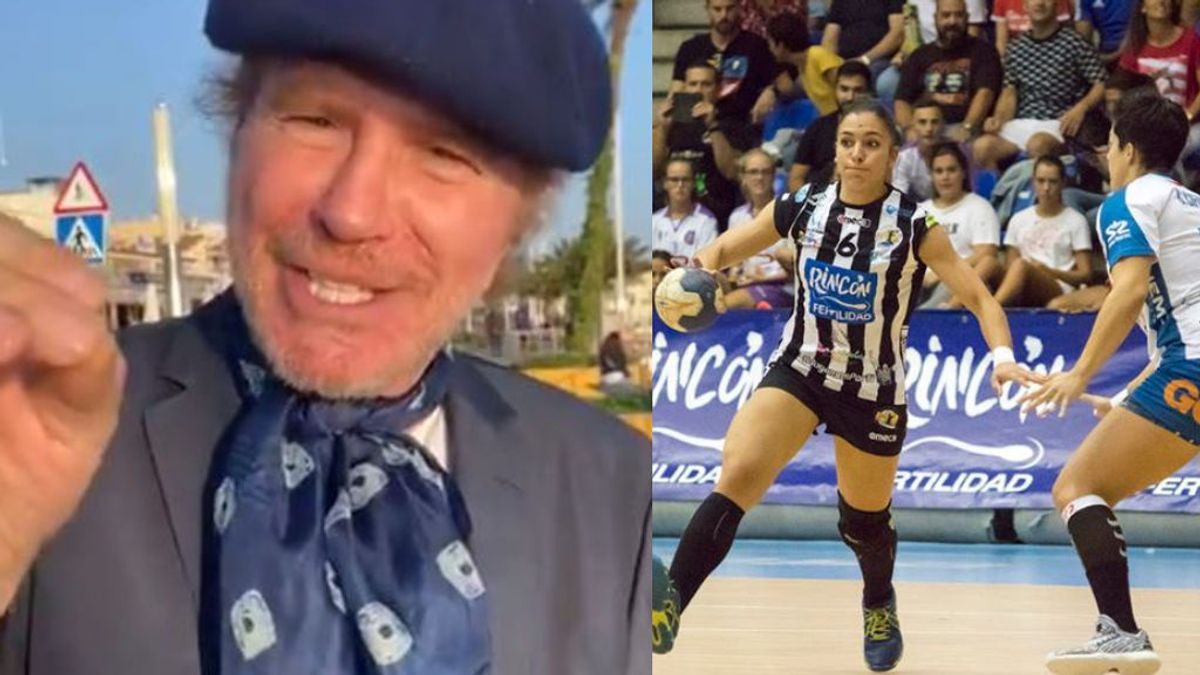 Bigote Arrocet, un hincha más de un equipo de balonmano femenino, les manda una felicitación: "Me saco el sombrero"