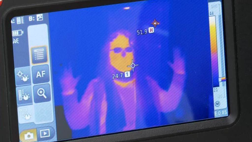 Así funcionan las cámaras termográficas para prevenir el ...