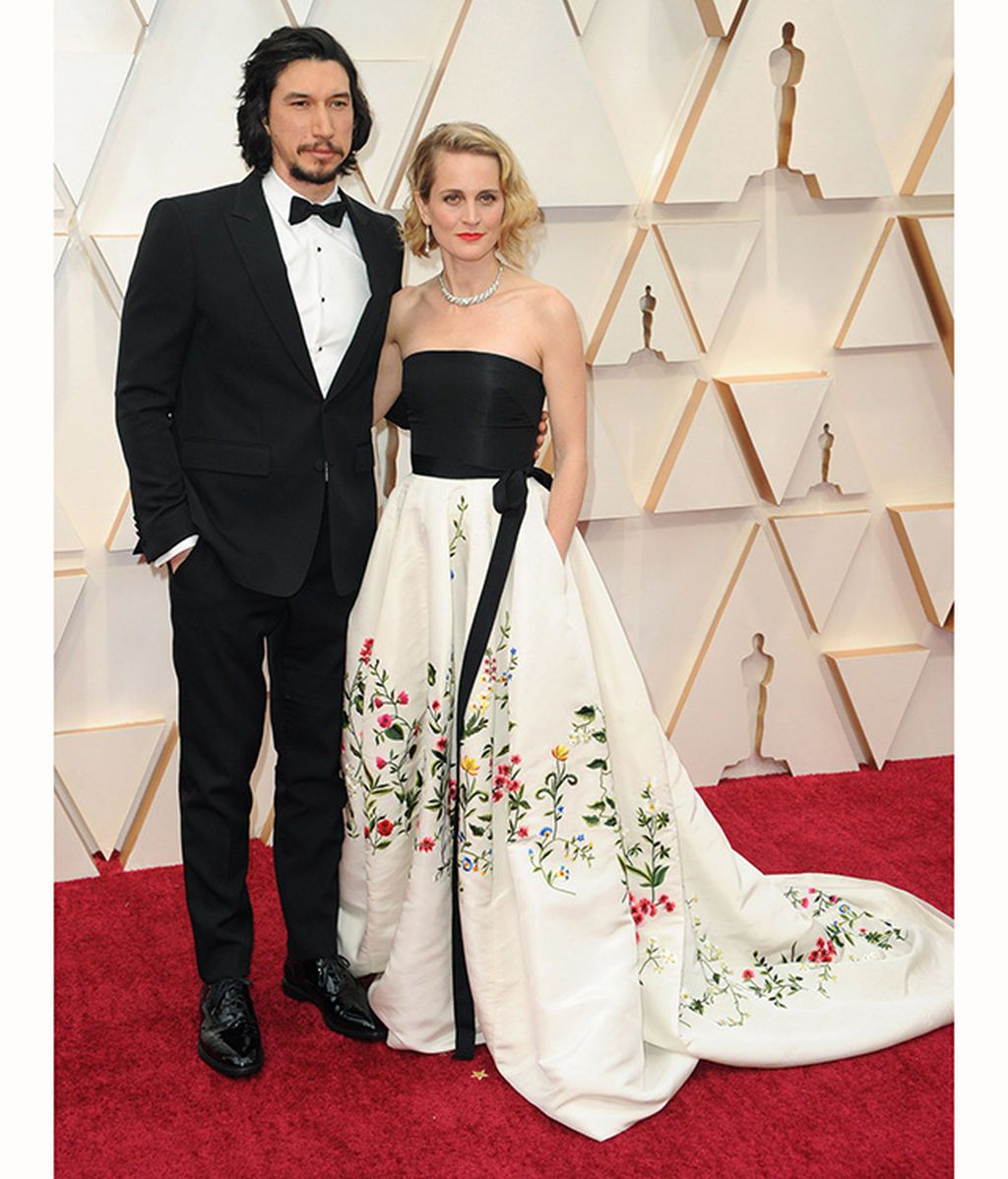 Adam Driver y Joanne Tucker