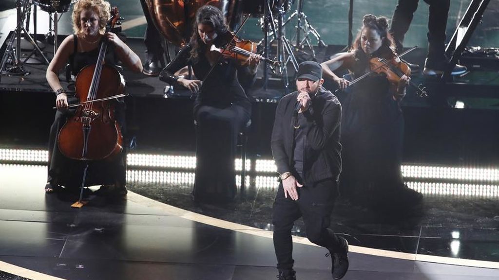 Eminem ponen las pilas al teatro Dolby