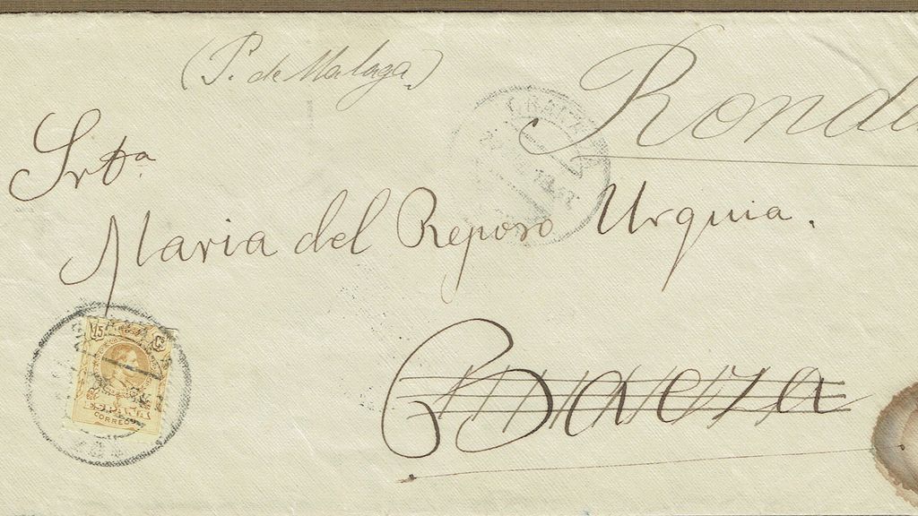 Sobre que contiene la misiva en venta en Kotte Autographs. Sobre que contiene la misiva en venta en Kotte Autographs.