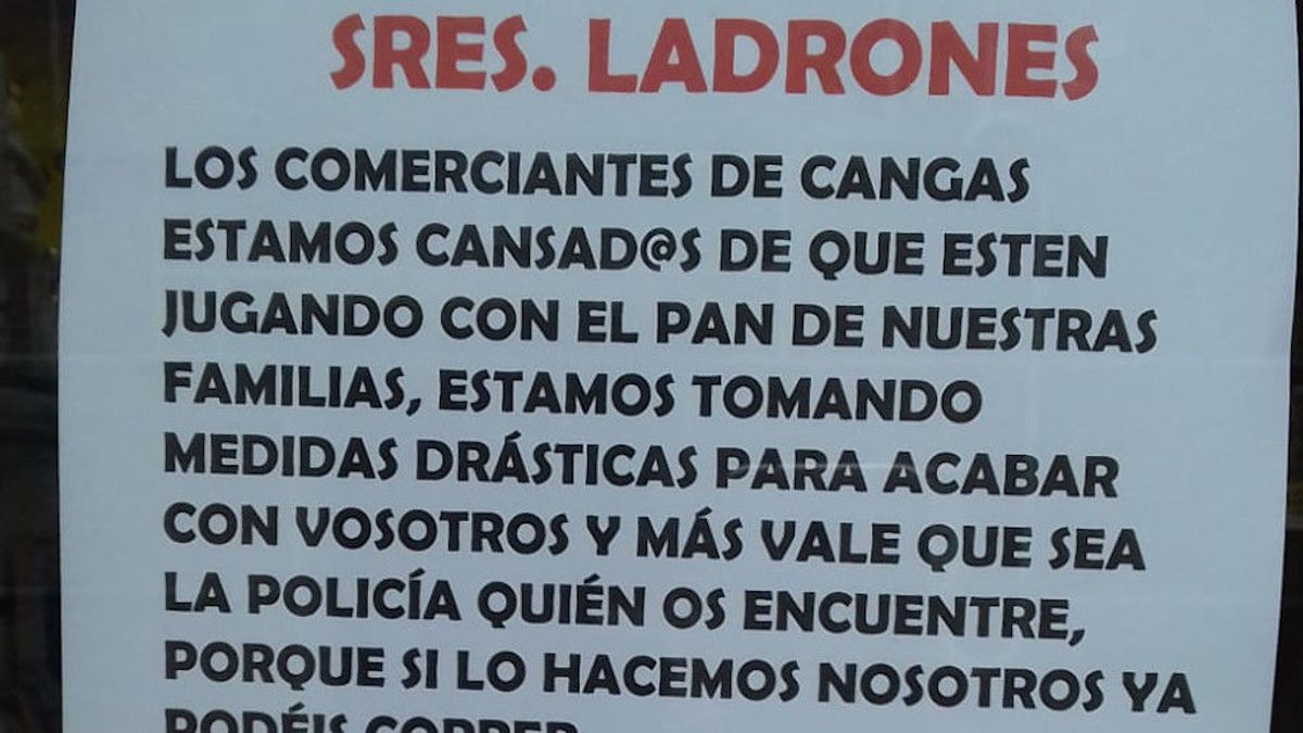 Cangas contra los cacos: “Que sea la Policía quien os encuentre, porque si lo hacemos nosotros ya podéis correr” Cangas contra los cacos: “Que sea la Policía quien os encuentre, porque si lo hacemos nosotros ya podéis correr”