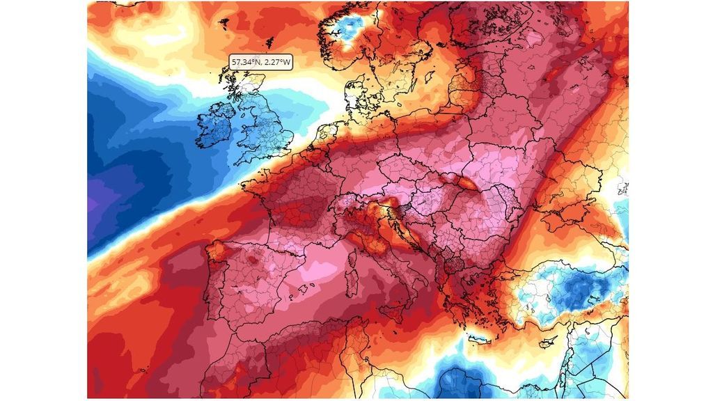 anomalia tempera fin semana