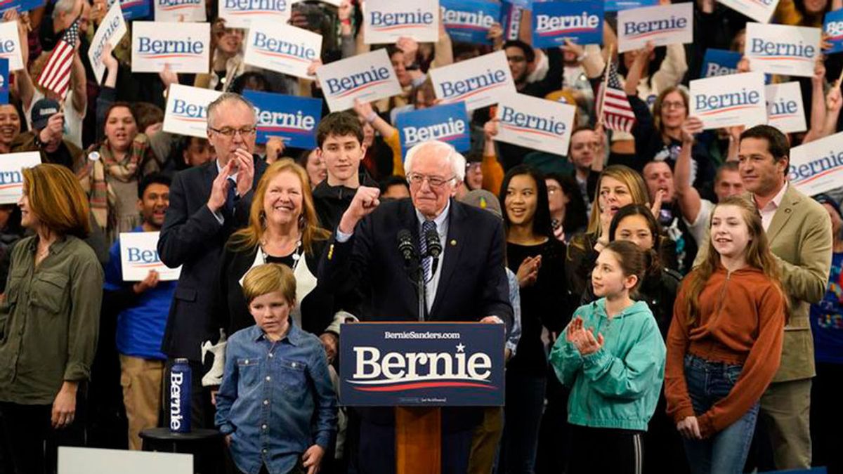 Esta vez sí hay un vencedor claro en las primarias demócratas: el senador de Vermont, Bernie Sanders