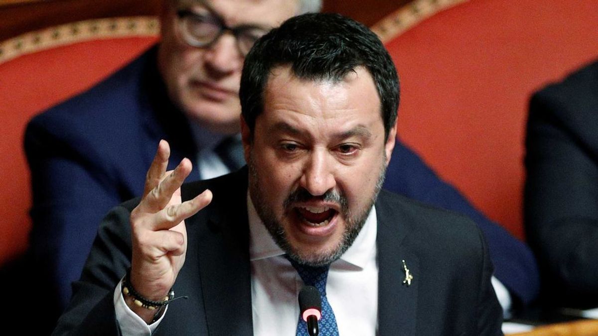 El Parlamento italiano vota para enviar a Salvini al banquillo