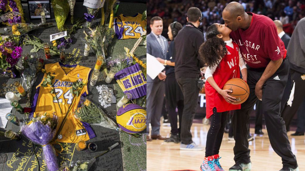 La esposa de Kobe Bryant organizó un funeral en secreto para que sus hijas pudiesen despedir a su padre