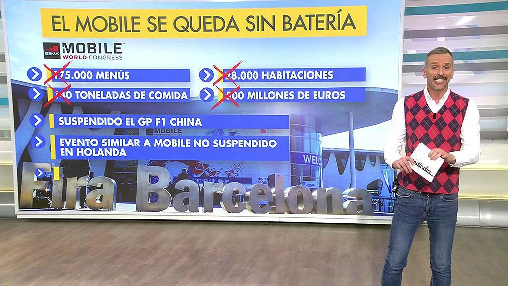 Las cifras de la cancelación del Mobole World Congress: 500 millones de euros menos para Barcelona