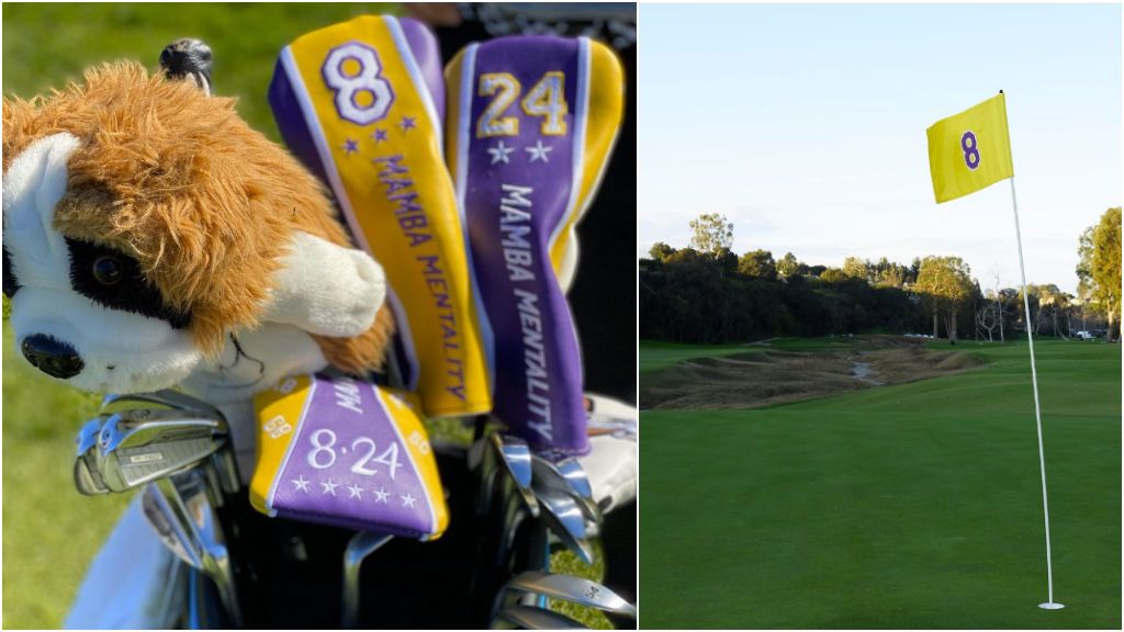 El tributo a Kobe Bryant en el Open de Los Angeles: de los palos de McIlroy al 'triple' de Tiger Woods en el hoyo 8 'Mamba'