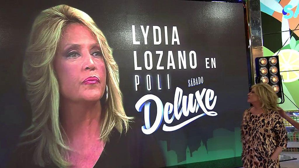 Lydia Lozano se somete al ‘PoliDeluxe’ para aclarar la polémica información que dio acerca de Rocío Carrasco y su hija