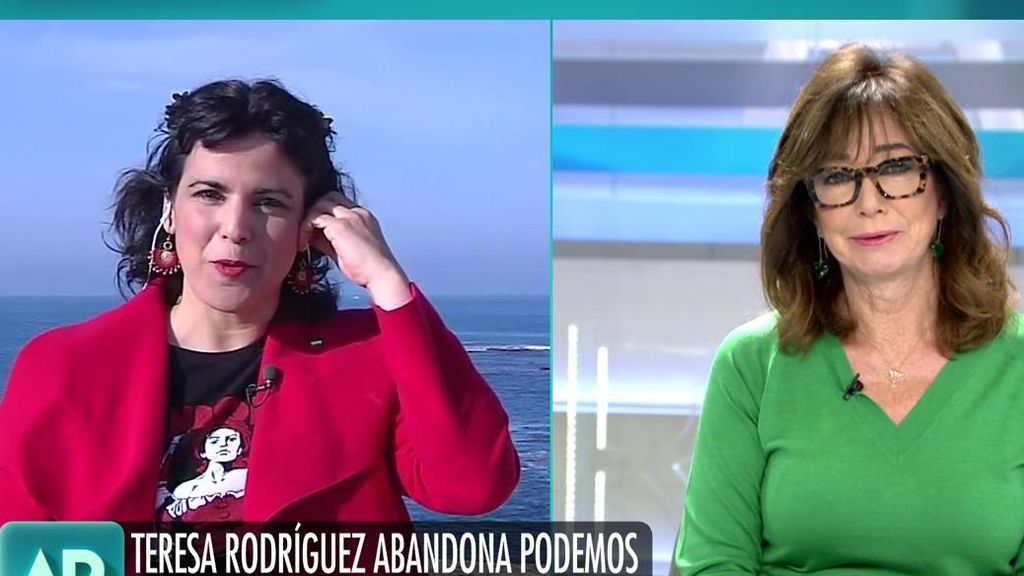 Teresa Rodríguez habla de su salida de Podemos: "No estoy de acuerdo en el Gobierno de coalición con el PSOE"