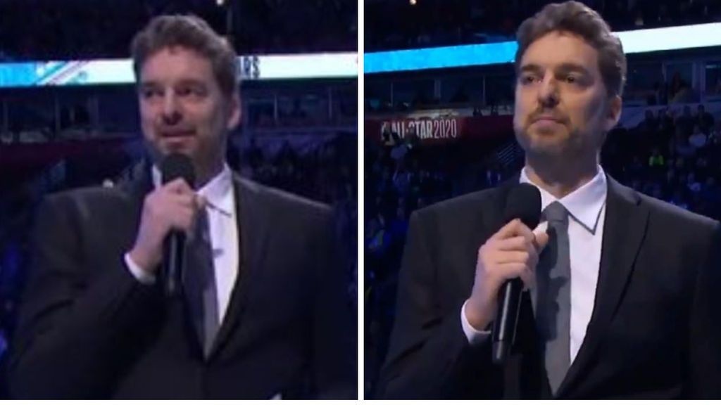 Paul Gasol se emociona al recordar a Kobe Bryant en el 'All Star': "Estoy muy orgulloso de haber sido su amgo"