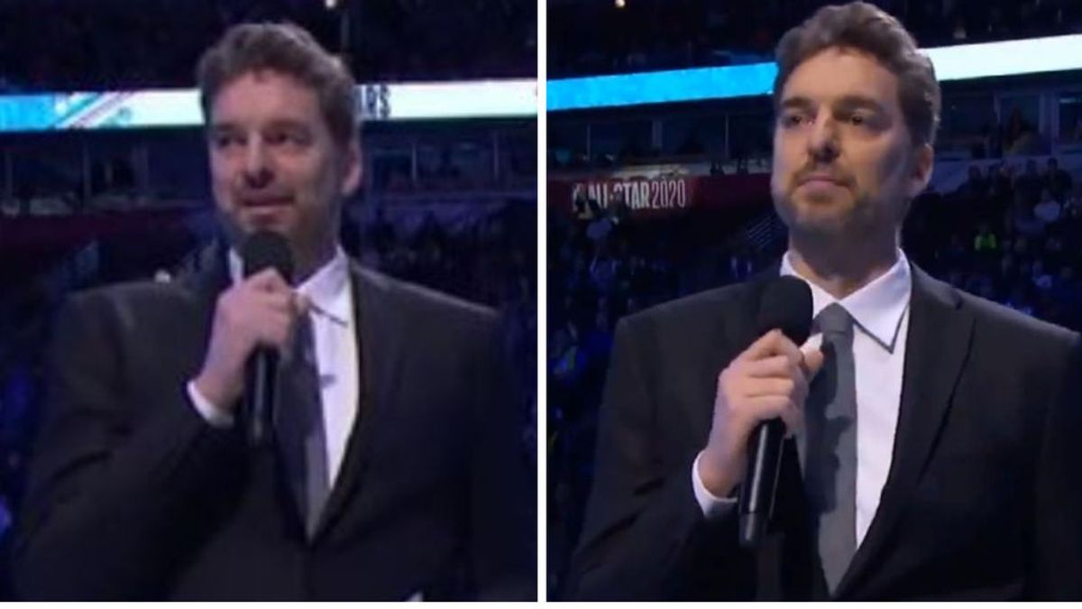 Paul Gasol se emociona al recordar a Kobe Bryant en el 'All Star': "Estoy muy orgulloso de haber sido su amgo" Paul Gasol se emociona al recordar a Kobe Bryant en el 'All Star': "Estoy muy orgulloso de haber sido su amgo"